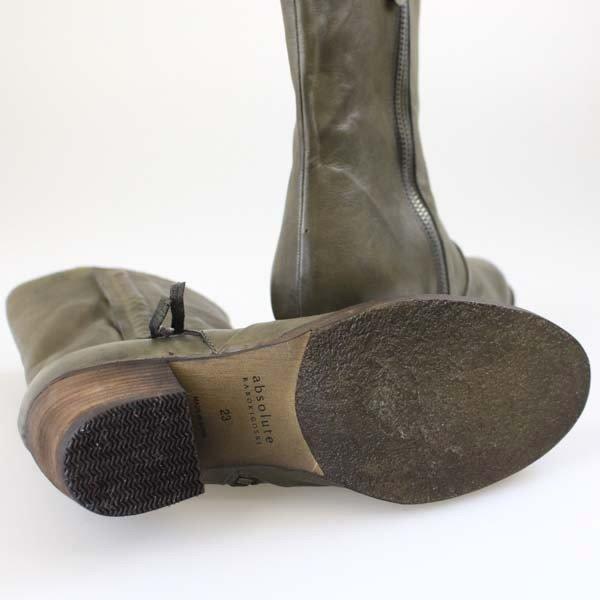 SAYA ラボキゴシ アブソルテ サイドジップカラーショートブーツ | rabokigoshi works | 20