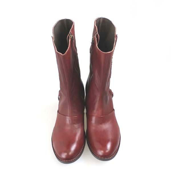 SAYA ラボキゴシ アブソルテ サイドジップカラーショートブーツ | rabokigoshi works | 07