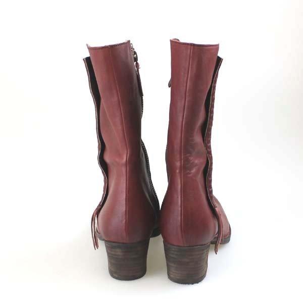 SAYA ラボキゴシ アブソルテ サイドジップカラーショートブーツ | rabokigoshi works | 08