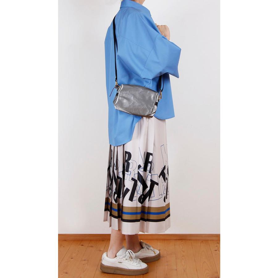 jack gomme（ジャックゴム） MINI シルバーミニショルダーバック