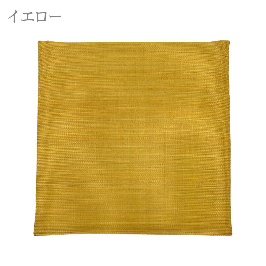 い草 座布団 国産 クッション 55×55×3cm （シンプル）5枚組 セット