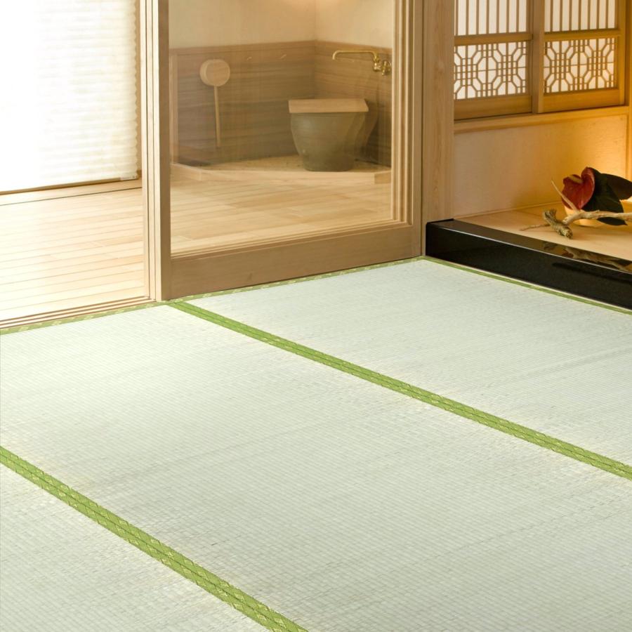 上敷き 純国産 江戸間 6畳 (中里) (261×352cm) い草 ござ 安い 上敷き 純国産 江戸間 6畳 (中里) (261×352cm) い草 ござ 安い