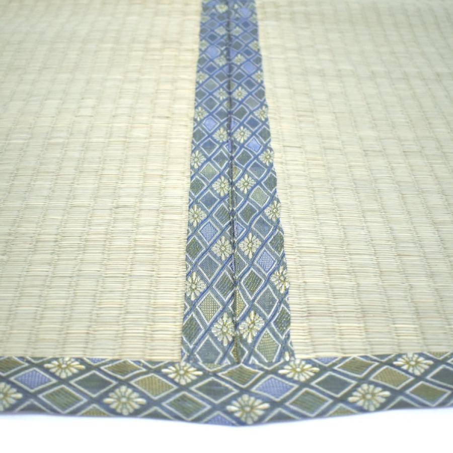 上敷き い草 本間 8畳 （信濃) (382×382cm) ござ 引目織り い草