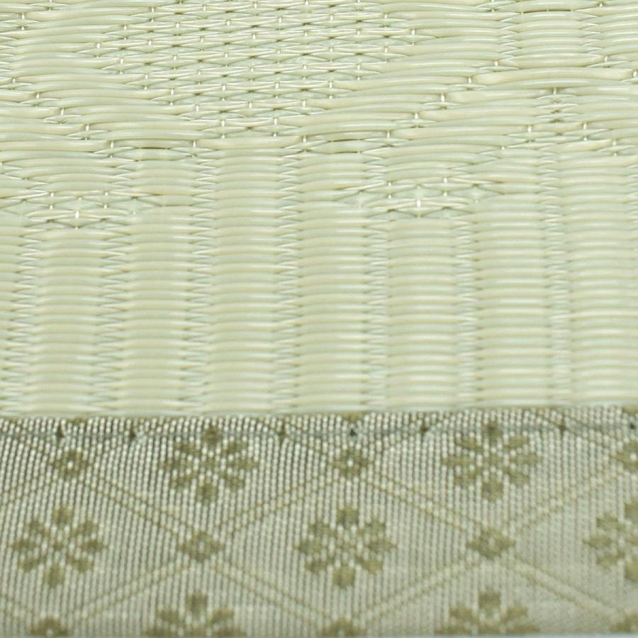 い草風カーペット 8畳 国産 本間 382×382cm （大正亀甲） 洗える