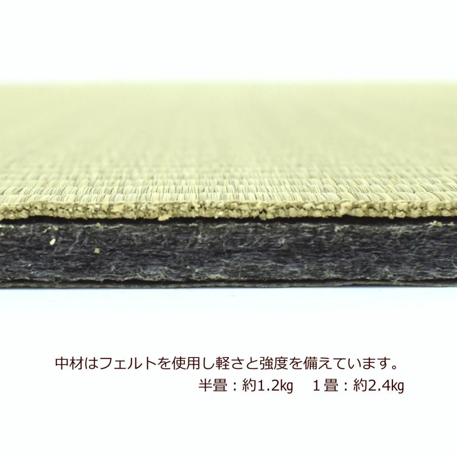 ユニット畳 10畳 (涼) (80×160cm 10枚セット) 置き畳 ユニット畳 10畳 (涼) (80×160cm 10枚セット) 置き畳