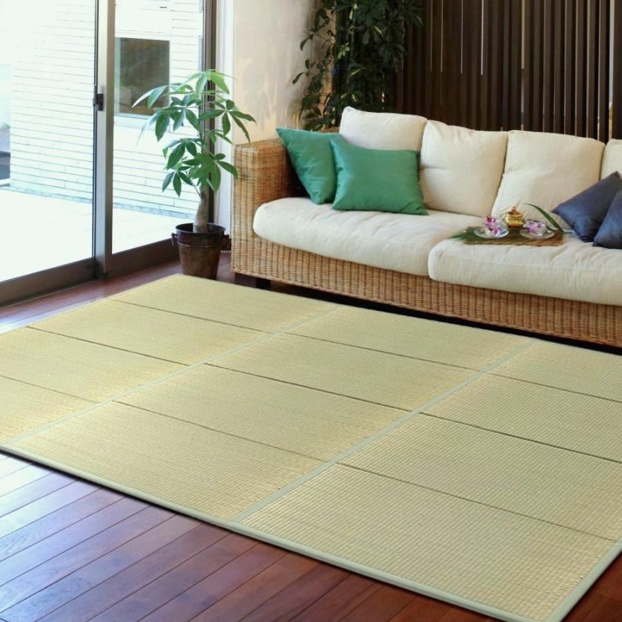 ユニット畳 1畳 80×160cm （涼） 置き畳 折りたためる 敷畳