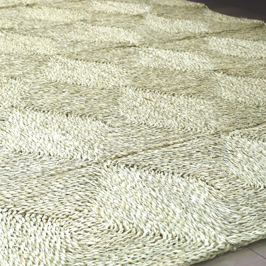 七島ラグ 3畳 180×240cm（水草） 夏用 アジアン 自然素材 涼感 長方形