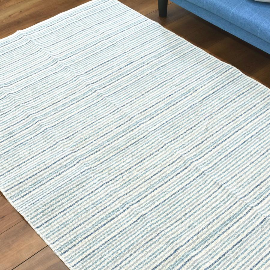 ラグ 1.5畳 130×185cm （ヴェント） 洗える オールシーズン タフト
