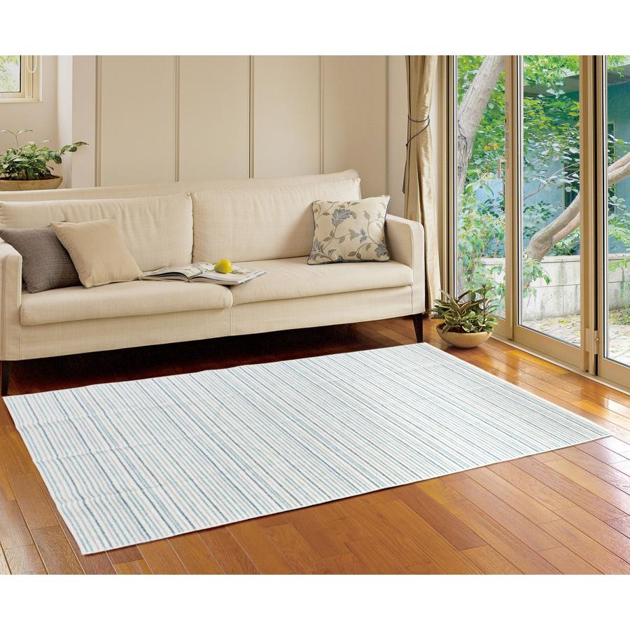 ラグ 1.5畳 130×185cm （ヴェント） 洗える オールシーズン タフト