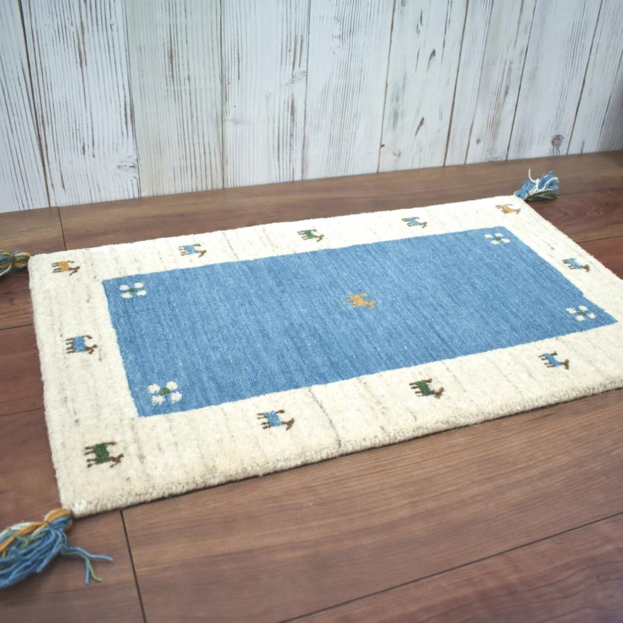 玄関マット 70×120 (インドギャッベ) 屋内 ウール100% シンプル 玄関マット 70×120 (インドギャッベ) 屋内 ウール100% シンプル