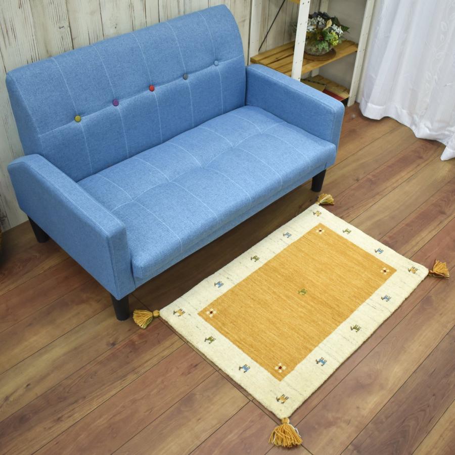玄関マット 70×120 (インドギャッベ) 屋内 ウール100% シンプル 玄関マット 70×120 (インドギャッベ) 屋内 ウール100% シンプル