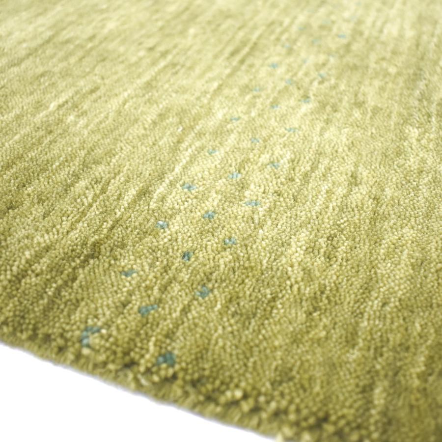 玄関マット 90×150cm (インドギャッベ) 屋内 ウール100％ シンプル