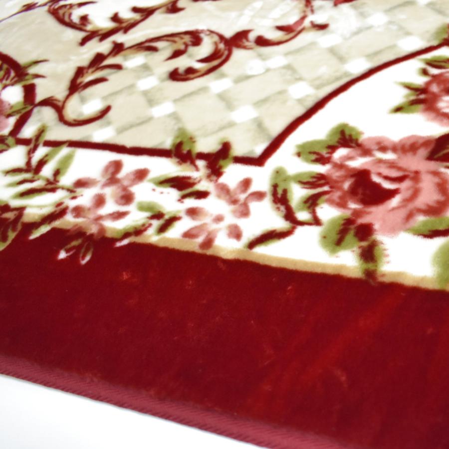 フェイラー花柄（赤い花）ベットカバー フェイラー花柄（赤い花）ベットカバー FEILER MAGAZINE 詳細