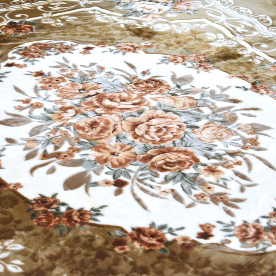 ラグ 3畳 200×240cm （エリーゼ） 滑り止め付 厚手 アンティーク