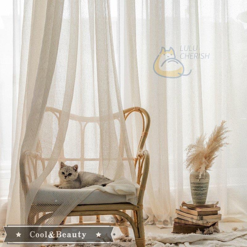 カーテン レースカーテン 無地 白 腰窓 半遮光 おしゃれ 北欧風 Ins風 綿 リネン 遮熱 透光 Uvカット インテリア 丈直し フック オーダー カーテン 卒業式 Jpw1 Cl チェリッシュ Cherish 通販 Yahoo ショッピング