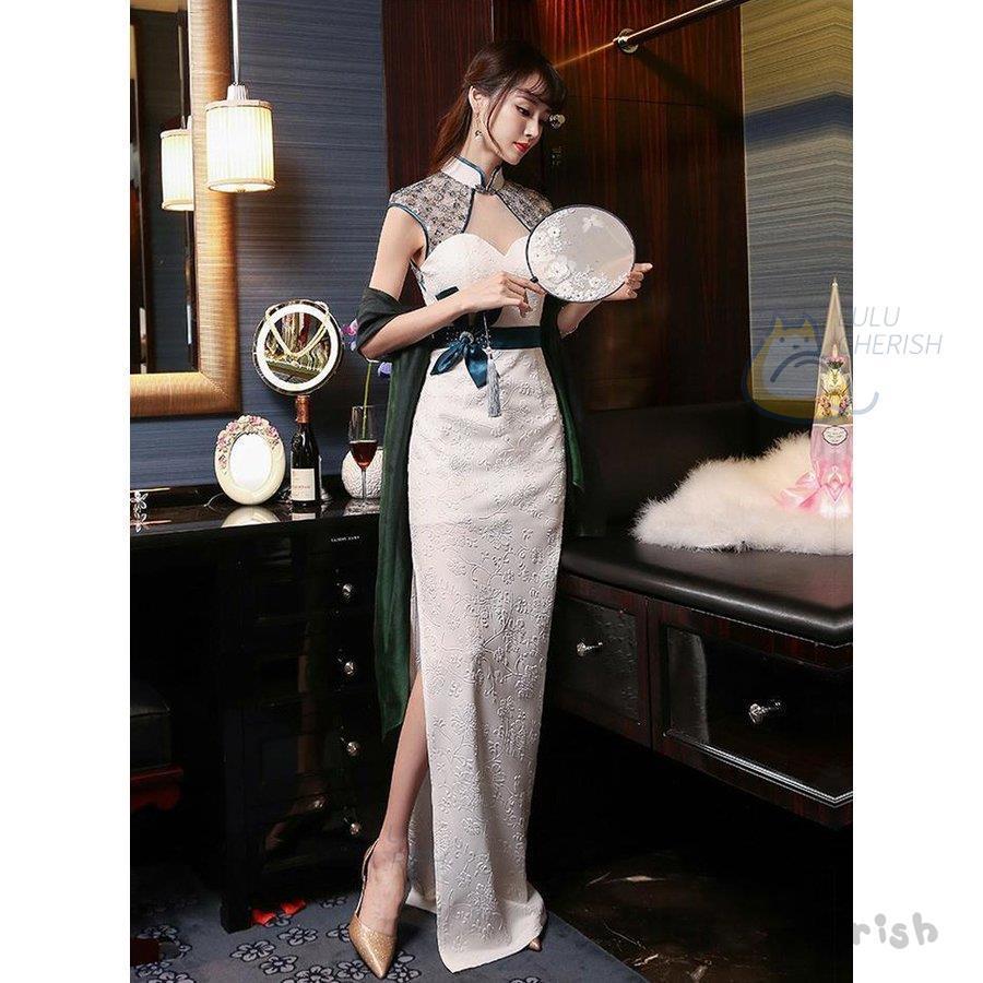 配送員設置送料無料 チャイナドレス風 ワンピース チャイナドレス ロング ドレス 結婚式 ドレスワンピースキャバ嬢ドレス キャバドレス ロング コスプレ 衣装 パーティードレス 冬 手数料安い Www Doctor Plan Com