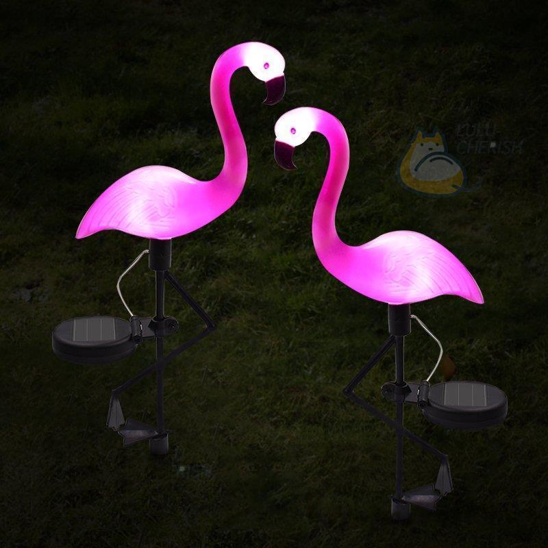 人気絶頂 ソーラーライト 屋外 おしゃれ ガーデンライト Led フラミンゴ 2個 グッズ ガーデニング 卒業式 人気ブランドを Www Aqtsolutions Com
