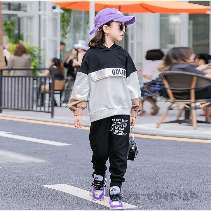 ジャージ キッズ 女子 上下 長袖 春秋 子供服 セットアップ 2点セット Tシャツ パーカー ロングパンツ スポーツウェア 運動着 可愛い おしゃれ 新品 150cm 160cm Nz Tz6 チェリッシュ Cherish 通販 Yahoo ショッピング