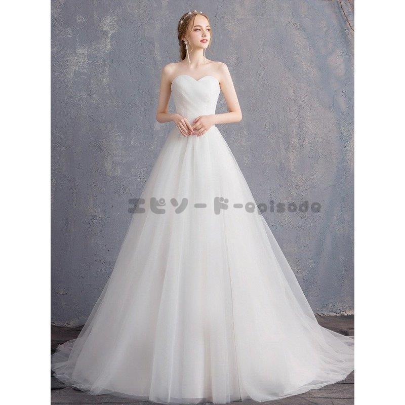 限定特価 ウェディングドレス白 パーティードレス ビスチェタイプ 花嫁ロングドレス 簡約 結婚式 二次会 エレガント お呼ばれ 挙式 姫系hs5181 新品 在庫あり Gaains Com