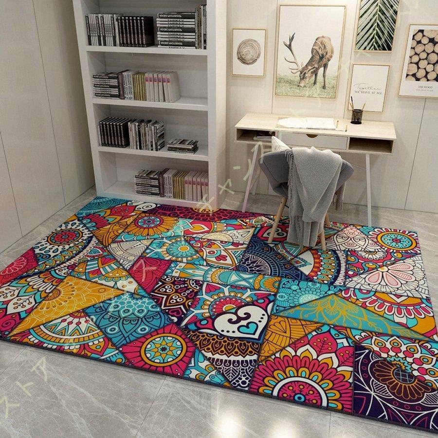 ラグ マット 北欧 モロッカン柄 カーペット 厚手 滑り止め 洗える 絨毯 おしゃれ かわいい モダン ミニラグ １畳 四畳半 4畳半 ジュータン エスニック Huawuyu 0210 Ppdt29 エピソード Episode 通販 Yahoo ショッピング