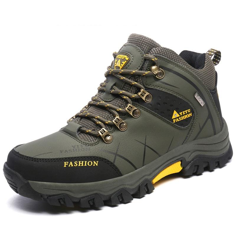 トレッキングシューズ メンズ 防水 登山靴 ハイカット 大きいサイズ アウトドアシューズ ハイキングシューズ 裏起毛 ムートンブーツ 雪靴 スノーブーツ 防水 Huawuyu 0222 Dsx1 エピソード Episode 通販 Yahoo ショッピング