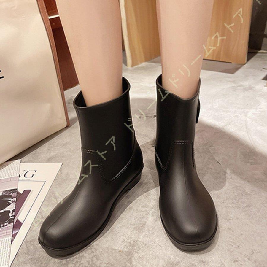 レインブーツ レインシューズ ショート 防水 長靴 雨靴 おしゃれ 歩きやすい 履きやすい 靴 レディース 秋 冬 雨 雪 すべり止め 軽量 通勤 通学 誕生日 Huawuyu 0222 Yx573 エピソード Episode 通販 Yahoo ショッピング