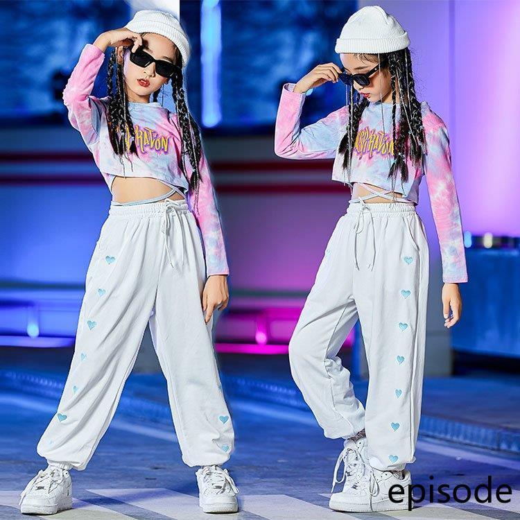 キッズダンス衣装 ヒップホップ 女の子 ステージ衣装 jazz 韓国子供服 HIPHOP 応援団 ジャズダンス チアリーダー 衣装 練習着 セット 団体 服 原宿系 発表会 :huawuyu-0310-wdf160:エピソード-episode 通販 紫シャツ ダンス衣装 キッズ ヒップホップ 子供服 紫パンツ ハーフパンツ ロングパンツ カッコイイ 子供服 HIPHOP ガールズ ジャズ 女の子 男の子 DANCE ダンスウエア 120-170cm