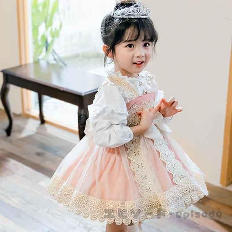 2点セット子供ドレス ベビー 結婚式 初詣 出産祝い フォーマルワンピース 赤ちゃん パーティードレス 上品 お姫様 ドレス 春夏 長袖 韓国子供服 Huawuyu 0713 Etf585 エピソード Episode 通販 Yahoo ショッピング