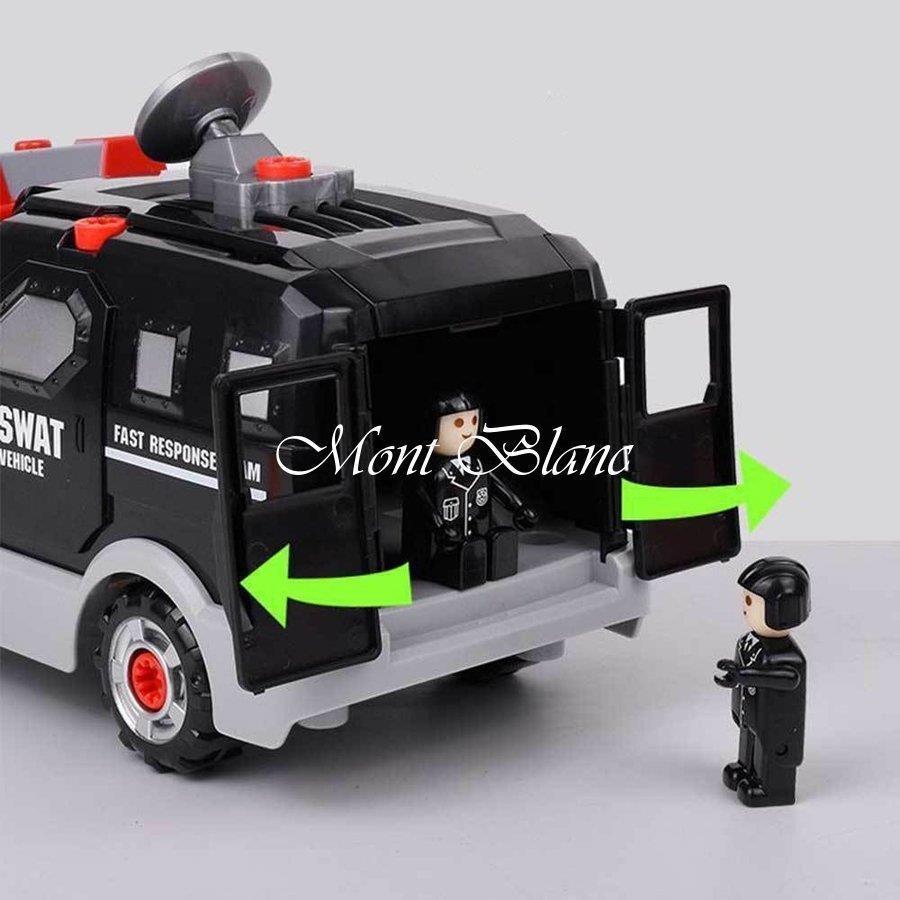 22正規激安 組み立ておもちゃ Diy 車セット 警察の車 模型 知育玩具教育玩具 想像力と実践力を養います 男の子女の子 子供用 サウンド ライト付きレース Www Bgcfauquier Org