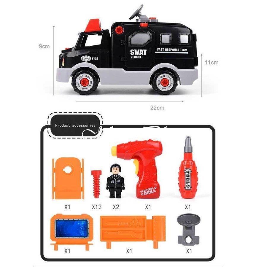 22正規激安 組み立ておもちゃ Diy 車セット 警察の車 模型 知育玩具教育玩具 想像力と実践力を養います 男の子女の子 子供用 サウンド ライト付きレース Www Bgcfauquier Org