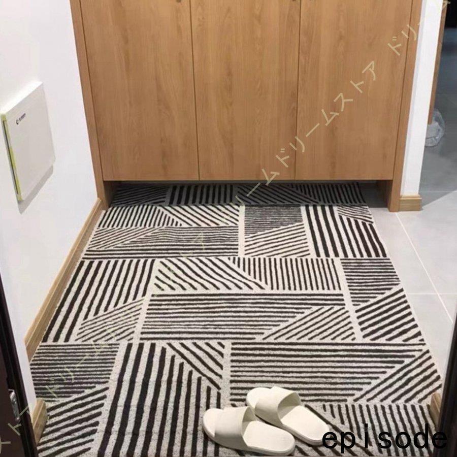 玄関マット カーペット 屋内 ドアマット おしゃれ 泥落としマット 洗える 吸水 夏用 冬用 幾何学柄 無地 滑り止め 床暖房対応 オールシーズン適用 低反発 Huawuyu 0917 Pdt455 エピソード Episode 通販 Yahoo ショッピング