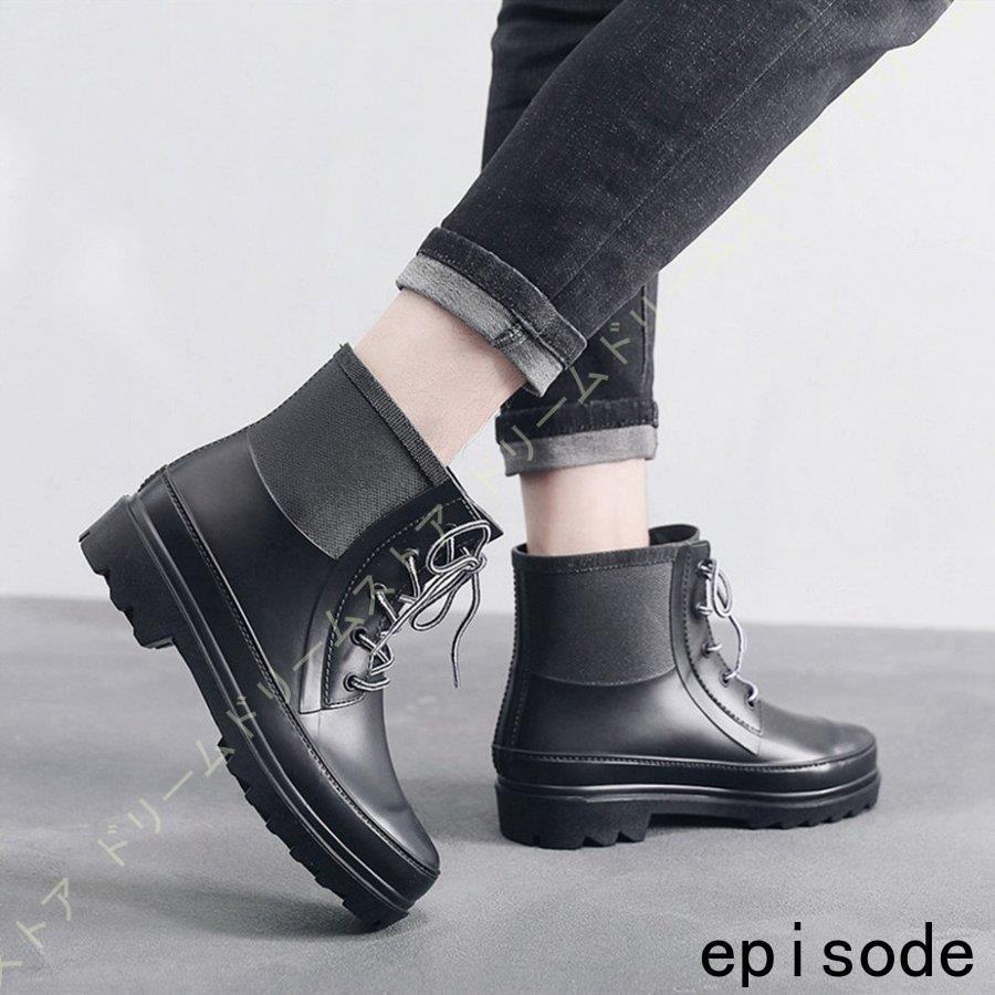 スノーブーツ 防水 メンズブーツ 冬 レインブーツ 防寒 滑らない オシャレ メンズ レインシューズ ウィンターブーツ 防滑