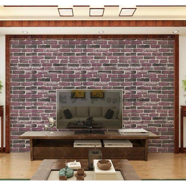 壁紙レンガ 石目調 3d壁紙シート 立体 クッションシール 自己粘着 防水 防音 断熱 汚れ隠し はがせる おしゃれ 便利 77 70cm 10枚セット Jtyp Zbl エピソード Episode 通販 Yahoo ショッピング