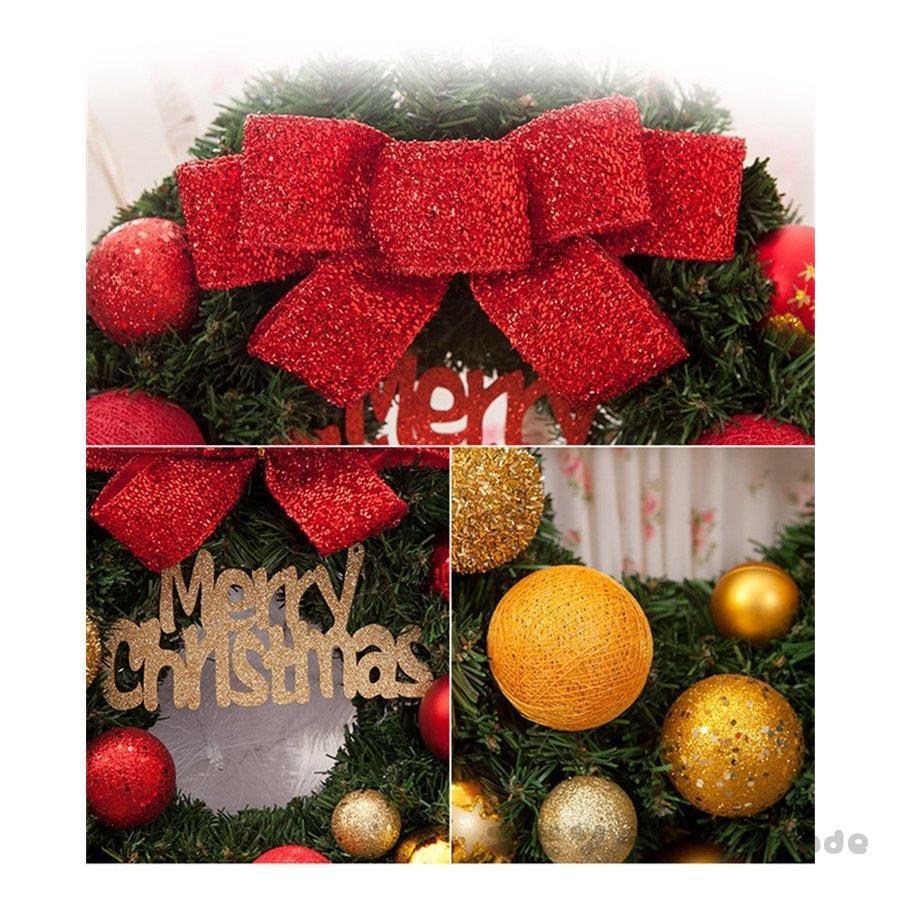 クリスマスリース クリスマス飾り付け 壁掛け飾り 玄関ドア 花 手作り フラワーリース 造花 花輪 ガーデニング 雑貨 装飾 ギフト お店 おしゃれ 総合福袋