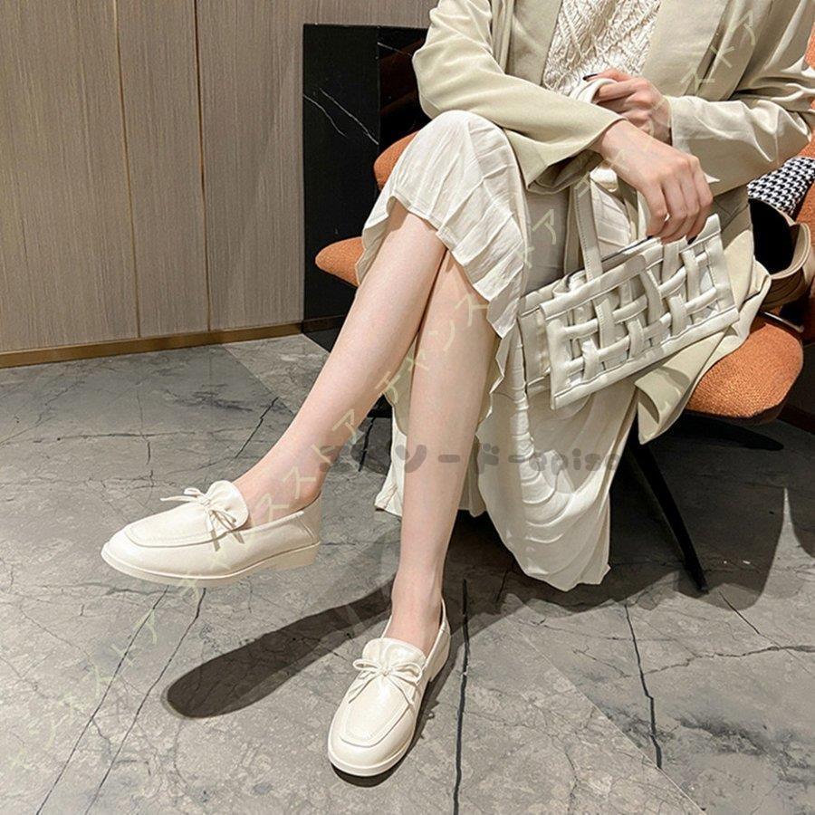 イギリス風 チャンキーヒール シンプル ローファー レディース パンプス 大人 学生 ヒール おしゃれ 蝶結び 3e 履きやすい ローヒール 2cm 滑り止め 軽量 Nydx2 Zbl エピソード Episode 通販 Yahoo ショッピング