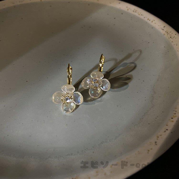 ピアス イヤリング レデイース アクセサリー ファッション 可愛い レジン 花 ブランド 復古 おしゃれ 40代 50代 30代 フラワー Zsed Bjm エピソード Episode 通販 Yahoo ショッピング