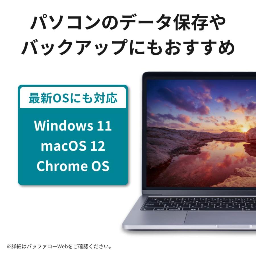 バッファロー 外付けハードディスク 2TB テレビ録画/PC/PS4/4K対応