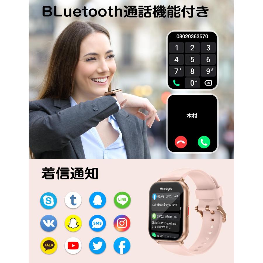 WALKING WATCH 歩数計 5機能付き 本体 ※バンド付き スマートウォッチの