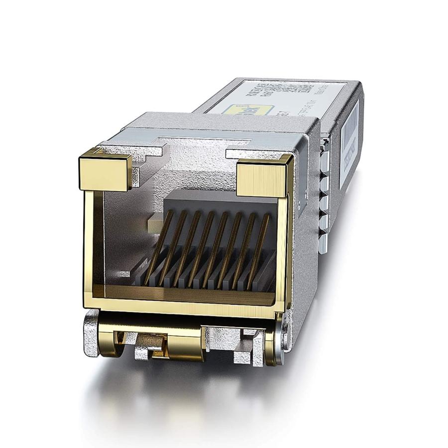 10Gtek 10GBase-T SFP+モジュール, 10G-T, 10Gカッパー, RJ-45 SFP+
