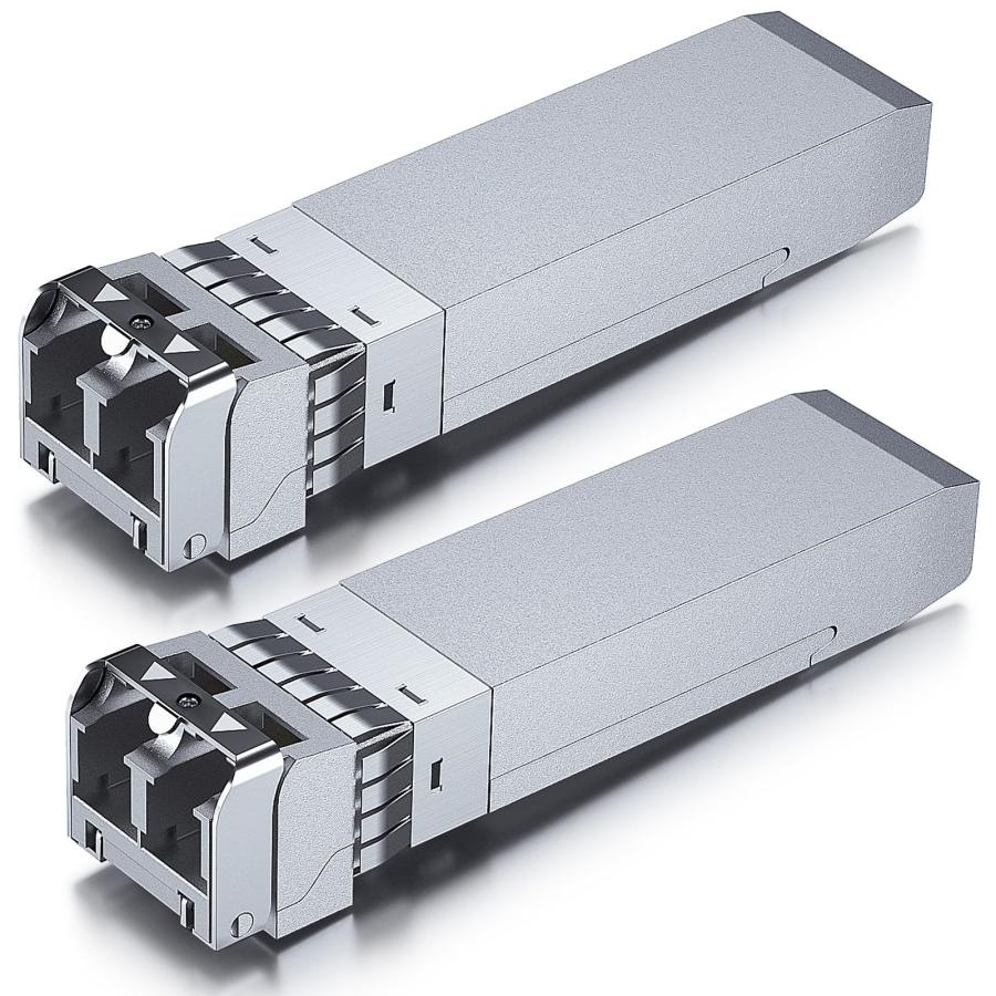 10Gtek 10GBase-SR SFP+モジュール, 10G 850nm MMF, 最大300m, 光