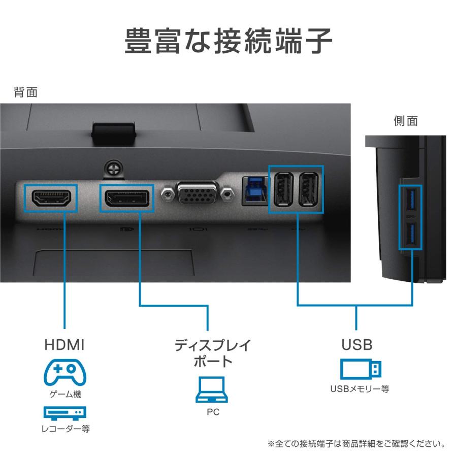 Dell P1917S 19インチ モニター ディスプレイ (3年間無輝点交換保証