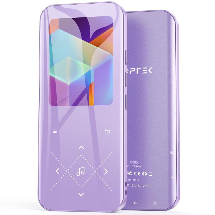 32GB AGPTEK MP3プレーヤー Bluetooth5.3 [日本正規品・国内認証済] 2.4インチ大