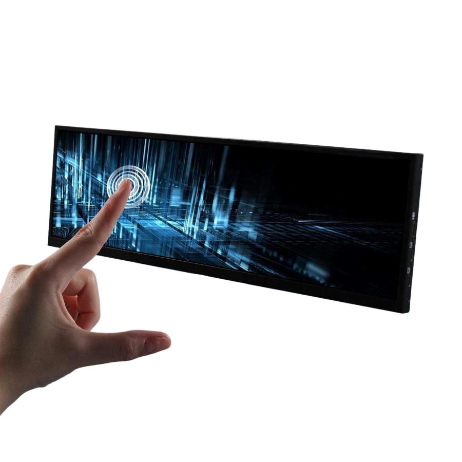 VSDISPLAY 14.5インチ 小型モニター タッチ付き 横長 細長 解像度