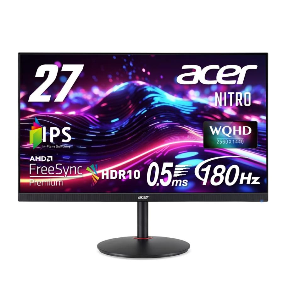 日本エイサー Acer Nitro ゲーミングモニター 27インチ IPS 非光沢