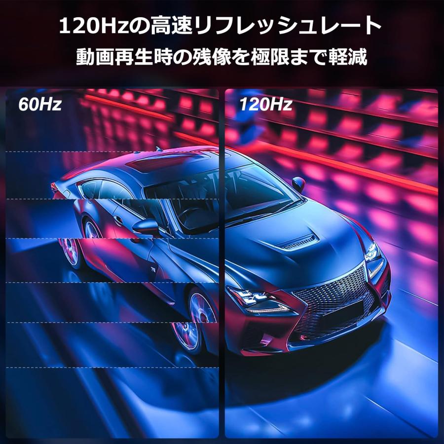 18 モバイルモニター 18.5インチ 120Hz 自立型スタンド モバイル