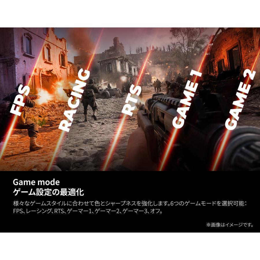 AOC ゲーミングモニター 23.8インチ, 1920×1080@180Hz, 0.5ms, HDMI2.0
