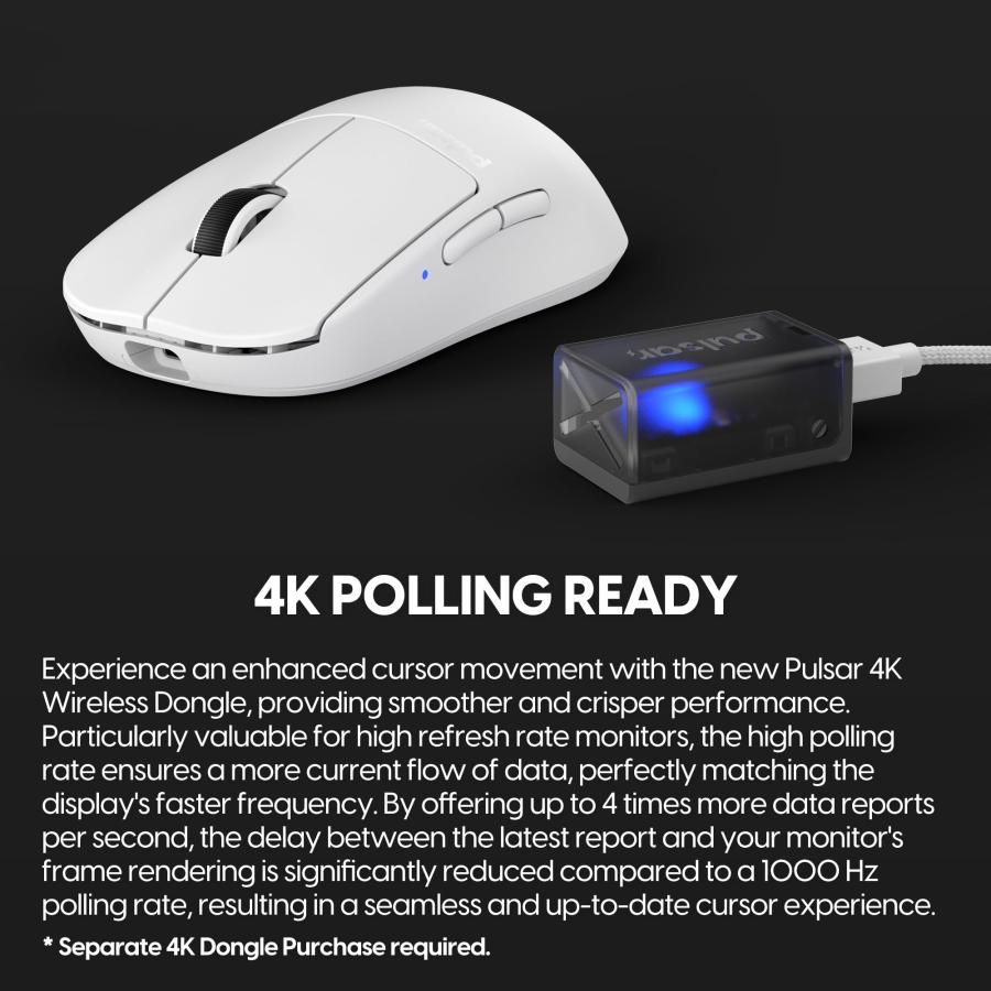 Pulsar Gaming Gears X2V2 Mini ワイヤレス ゲーミングマウス 超軽量