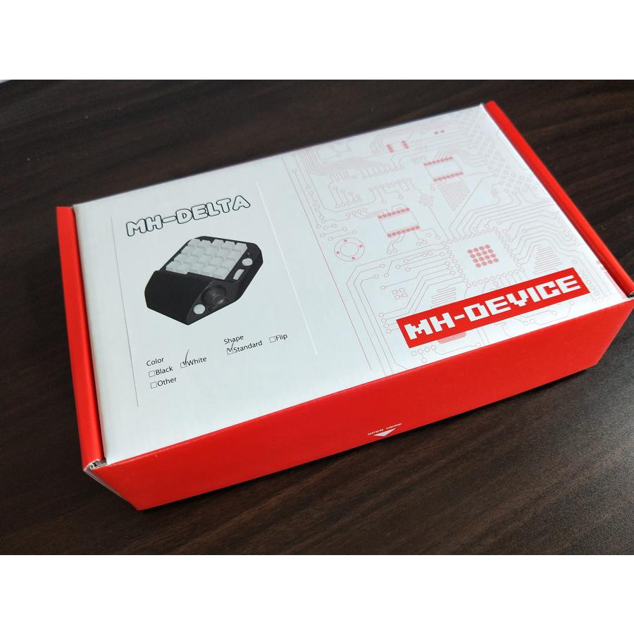 左利き用MH-Delta ジョイスティック・ホイール付き41キー片手