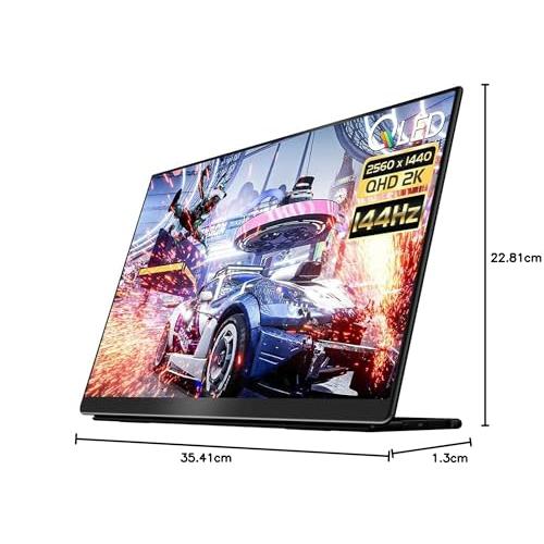 ゲーミングモバイルモニター144hz USB-C接続 ゲーミングモバイルモニター LCD23HCR-IPSG [23.8型 /フルHD