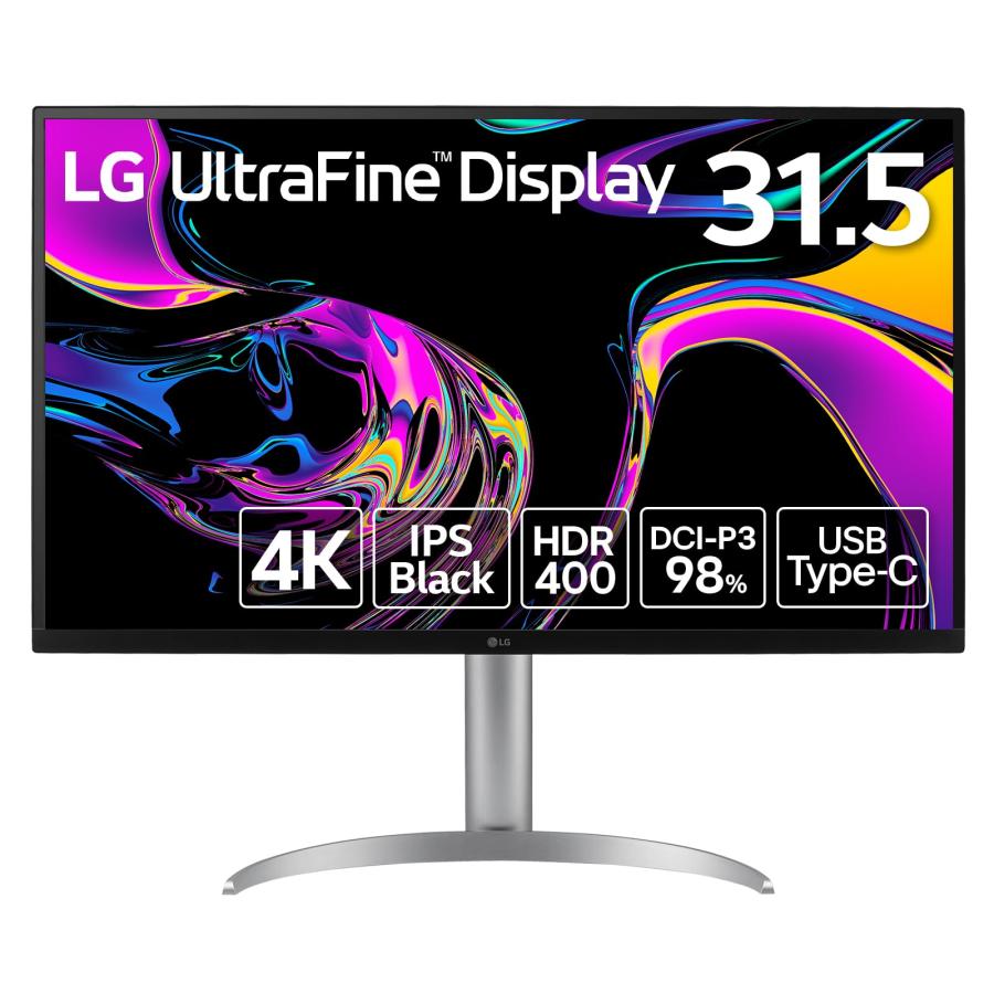 LG モニター ディスプレイ 32UQ850V-W 31.5インチ/IPS Black/4K (3840